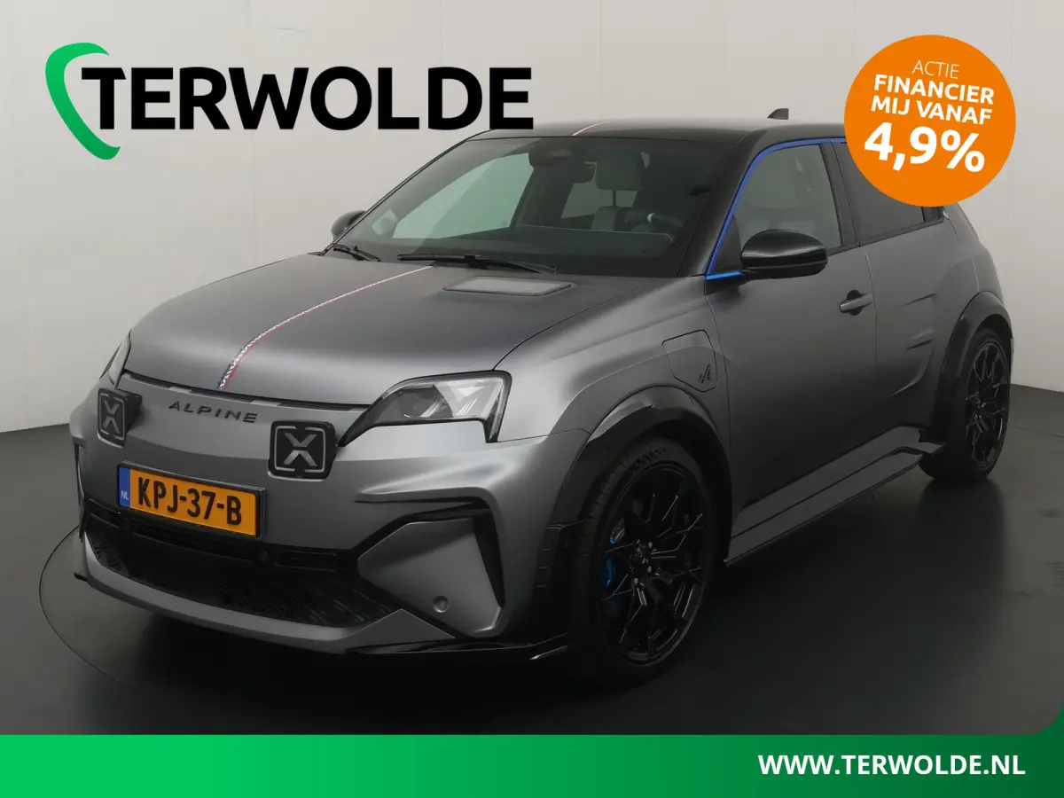 GTS | Pack Driving | Franse vlag op C-stijl | Blauwe Remklauwen | Blauw Stuurlogo |