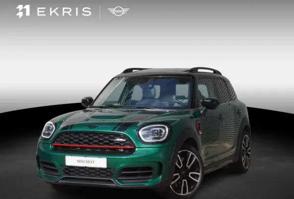 2.0 John Cooper Works ALL4 19" LM JCW Circuit Spoke two-tone | Glazen panoramadak | Active Cruise Control (ACC) | Harman-Kardon sound system | MINI Head-Up Display | Leer Chester Satellite G