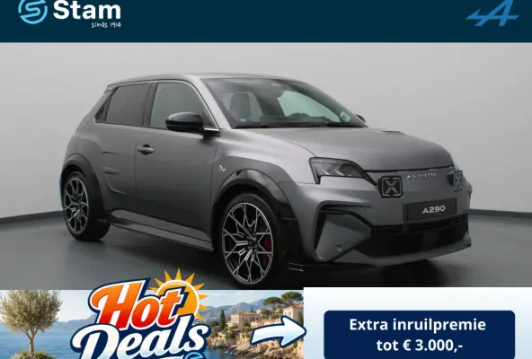 GT Premium 52 kWh Lichtmetalen Velgen 19" Snowflake Diamantee / Remklauwen rood Daklijst Hypersatin | Franse vlag op C-stijl