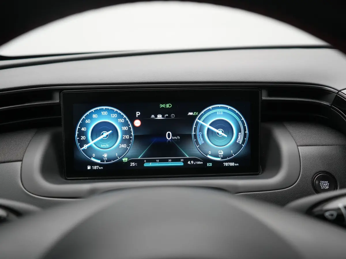 1.6 T-GDI N Line 4WD PHEV 265pk Dealer O.H. | Adaptive Cruise | Camera | Alcantara Sportstoelen & Stuur Verwarmd | Krell Audio | Apple Carplay | Keyless | Blis | 19"L.M | Navigatie | DAB | P