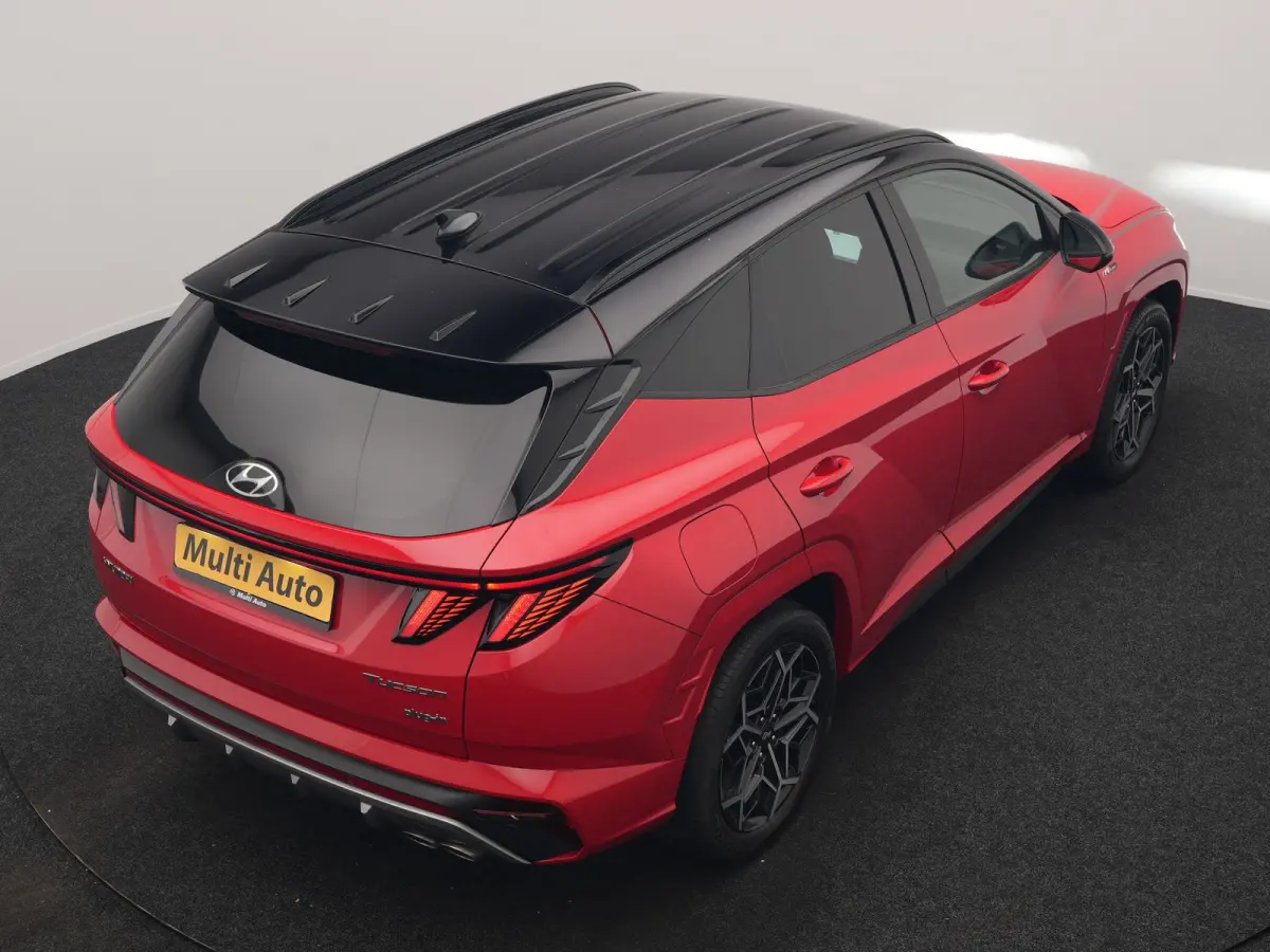 1.6 T-GDI N Line 4WD PHEV 265pk Dealer O.H. | Adaptive Cruise | Camera | Alcantara Sportstoelen & Stuur Verwarmd | Krell Audio | Apple Carplay | Keyless | Blis | 19"L.M | Navigatie | DAB | P
