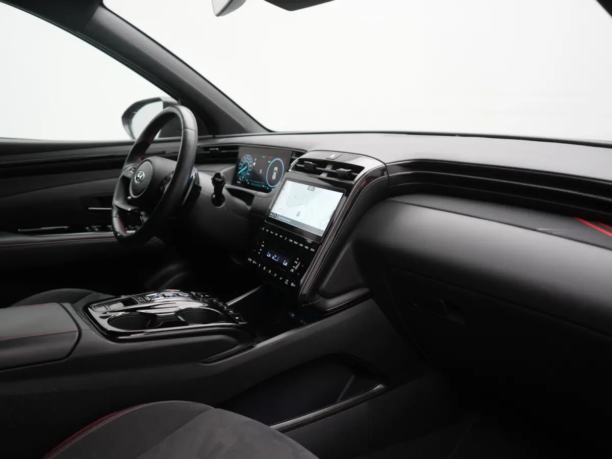 1.6 T-GDI N Line 4WD PHEV 265pk Dealer O.H. | Adaptive Cruise | Camera | Alcantara Sportstoelen & Stuur Verwarmd | Krell Audio | Apple Carplay | Keyless | Blis | 19"L.M | Navigatie | DAB | P