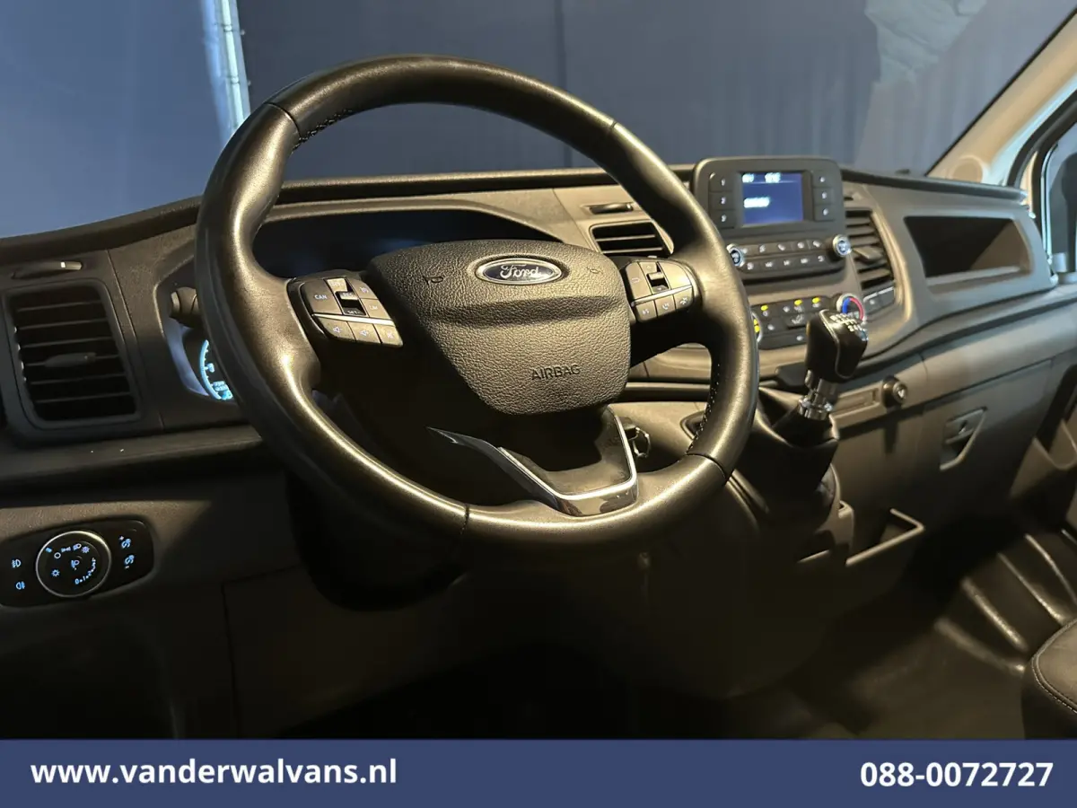 2.0 TDCI 131pk L4H3 Jumbo Euro6 Airco | Camera | Cruisecontrol | Verwarmde voorruit Parkeersensoren, Bijrijdersbank