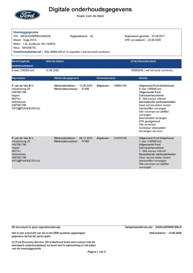 1.5 EcoBoost ST Line 150pk/110kW 6-bak | Panodak | Trekhaak | Elek. achterklep | Bi-Xenon | etc. etc.