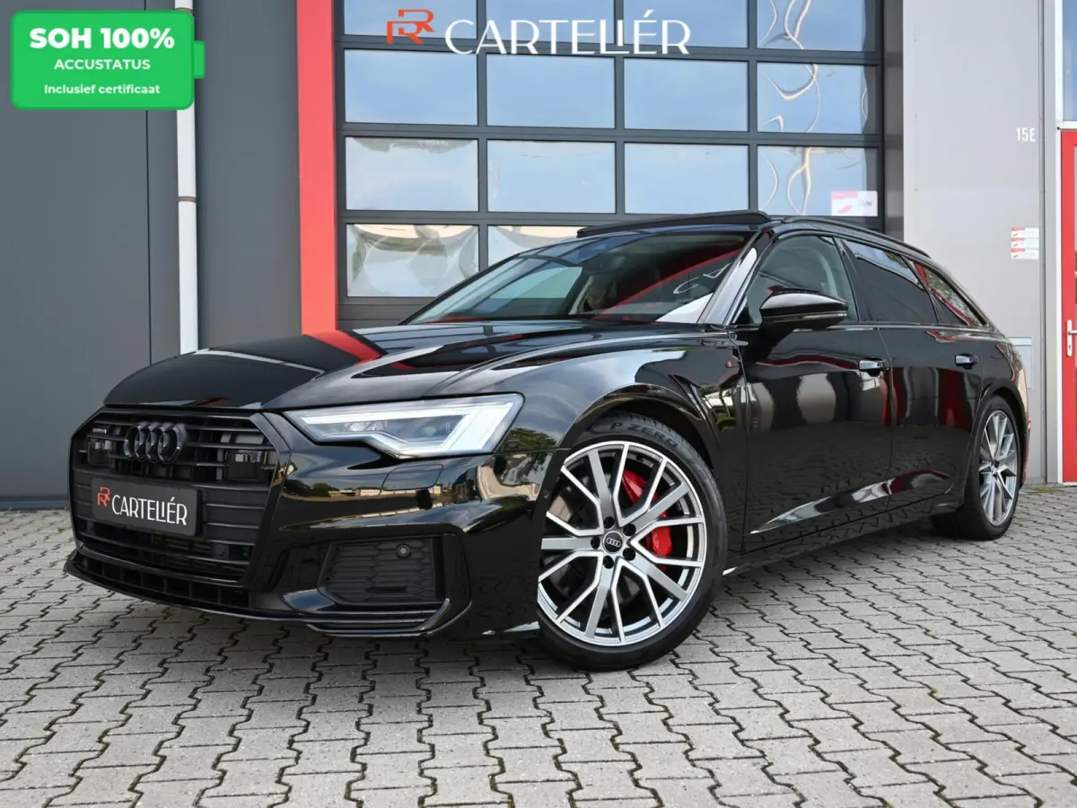 55 TFSI e quattro S-Line Competition 367PK | Pano | Trekhaak | Memory | Alcantara | Camera | ACC | Carplay | Lane Assist | Afgevlakt Stuur | Stoelverwarming | Matrix Led | Originele 20'' | K