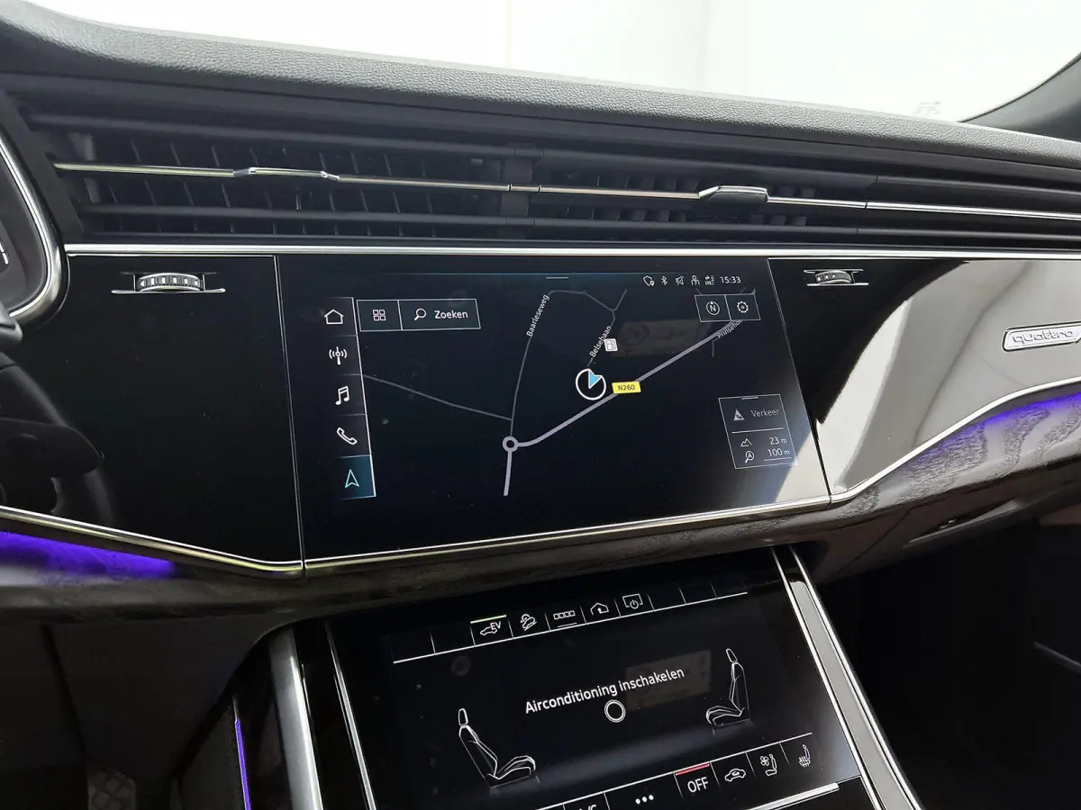 55 TFSI e quattro Pro Line Advanced | B&O AUDIO | LED MATRIX | LEER | CAMERA | STOELVENTILATIE EN VERWARMING | NAVIGATIE