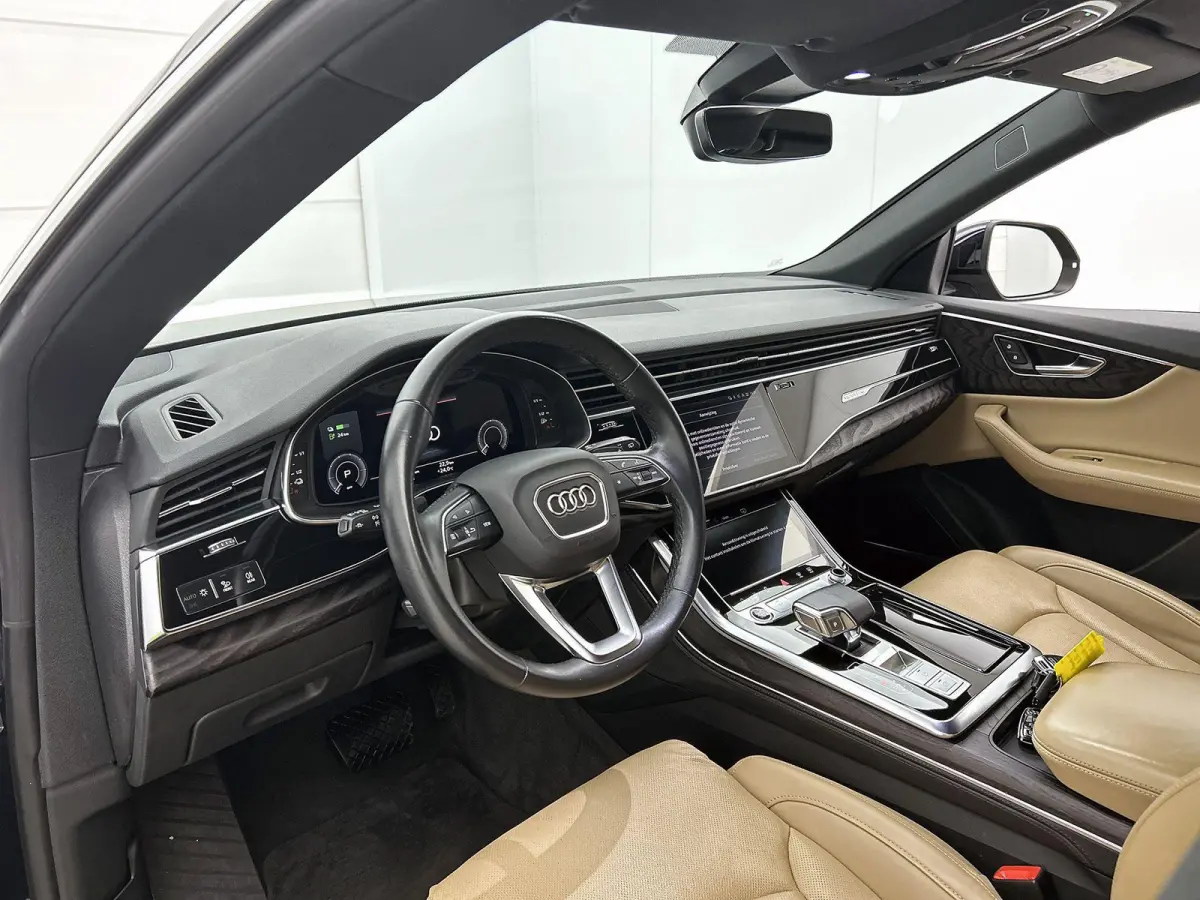 55 TFSI e quattro Pro Line Advanced | B&O AUDIO | LED MATRIX | LEER | CAMERA | STOELVENTILATIE EN VERWARMING | NAVIGATIE