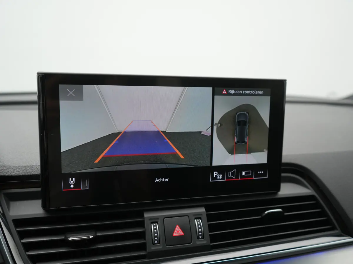 55 TFSI e 2x S Line PHEV 367pk Dealer O.H. | 360 Camera | Sportstoelen Verwarmd | Sfeerverlichting | 20"L.M | Virtual Cockpit | Cruise Control | Navigatie | DAB | Plug In Hybrid |