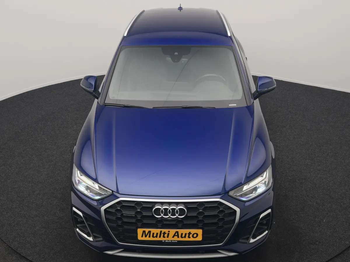 55 TFSI e 2x S Line PHEV 367pk Dealer O.H. | 360 Camera | Sportstoelen Verwarmd | Sfeerverlichting | 20"L.M | Virtual Cockpit | Cruise Control | Navigatie | DAB | Plug In Hybrid |