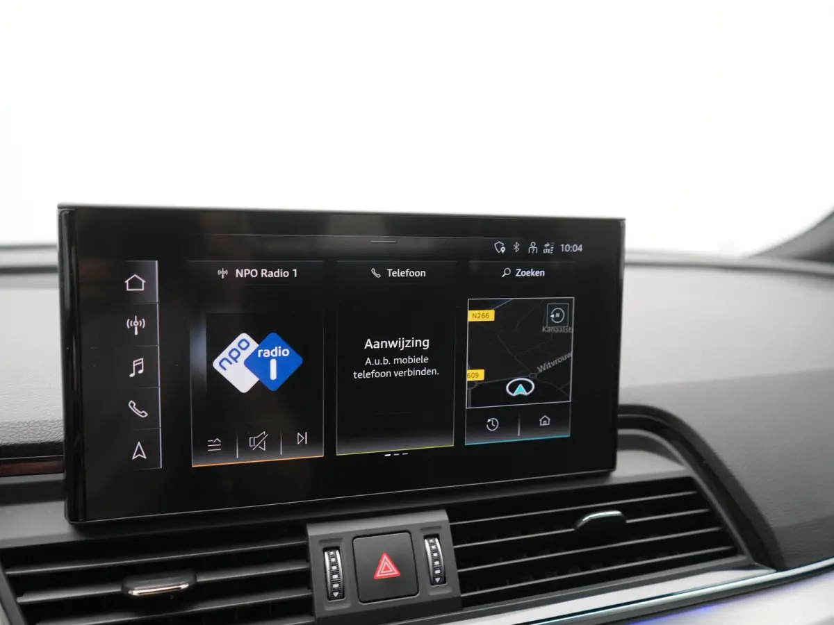 55 TFSI e 2x S Line PHEV 367pk Dealer O.H. | 360 Camera | Sportstoelen Verwarmd | Sfeerverlichting | 20"L.M | Virtual Cockpit | Cruise Control | Navigatie | DAB | Plug In Hybrid |