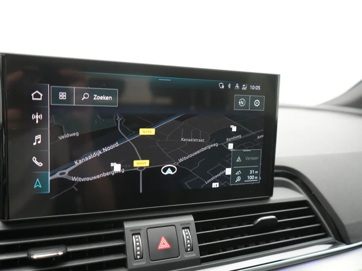 55 TFSI e 2x S Line PHEV 367pk Dealer O.H. | 360 Camera | Sportstoelen Verwarmd | Sfeerverlichting | 20"L.M | Virtual Cockpit | Cruise Control | Navigatie | DAB | Plug In Hybrid |