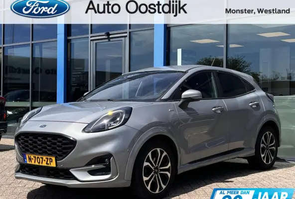1.0 EcoBoost ST-Line 125PK Automaat Winterpack Adaptieve Cruise Camera Blind-Spot Parkeersensoren Climate Privacy Glass Full-LED *Sportief*