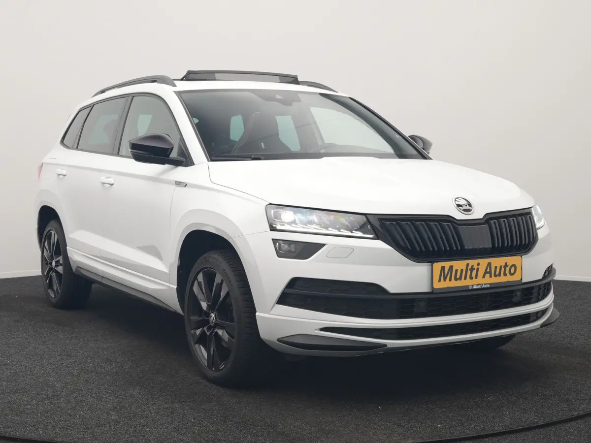 1.5 TSI ACT Sportline DSG 150pk Dealer O.H | Panodak | Adaptive Cruise | Camera | RS Sportstoelen Verwarmd | Blis | Keyless | Apple Carplay | Black Optic | Virtual | Navigatie | DAB | 18"L.M