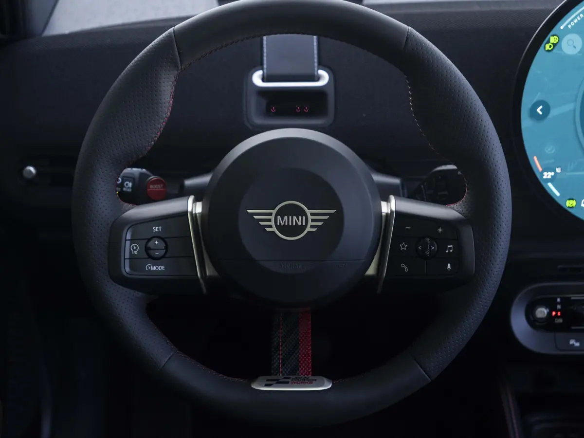 E JCW John Cooper Works L-pakket 360 camera | Glazen panoramadak | Harman Kardon