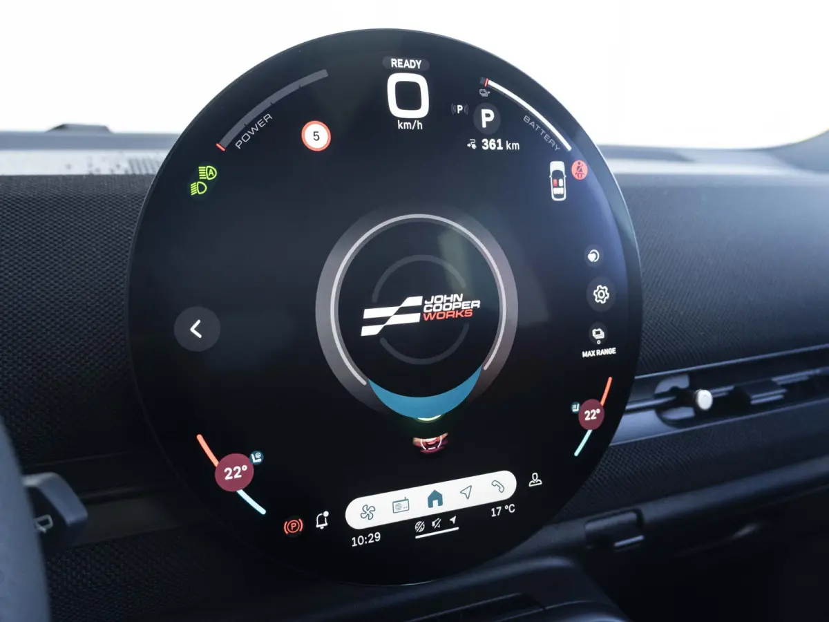 E JCW John Cooper Works L-pakket 360 camera | Glazen panoramadak | Harman Kardon