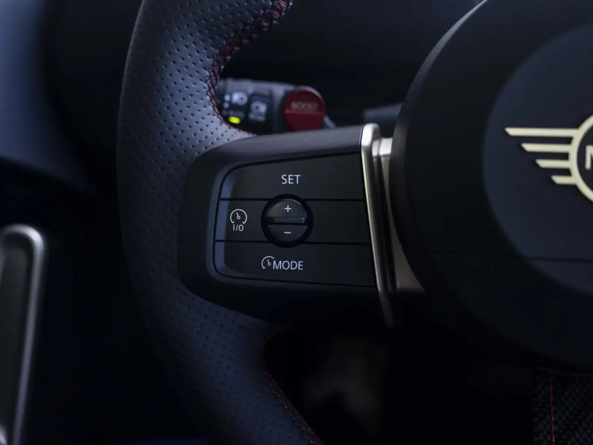 E JCW John Cooper Works L-pakket 360 camera | Glazen panoramadak | Harman Kardon