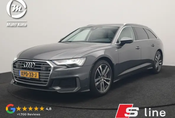 50 TFSI e quattro S Line 300pk PHEV Dealer O.H | Trekhaak af Fabriek | Adaptive Cruise | Matrix LED | Camera | Bang & Olufsen Audio | Lederen Sportstoelen Memory & Vewarmd | Apple Carplay | 