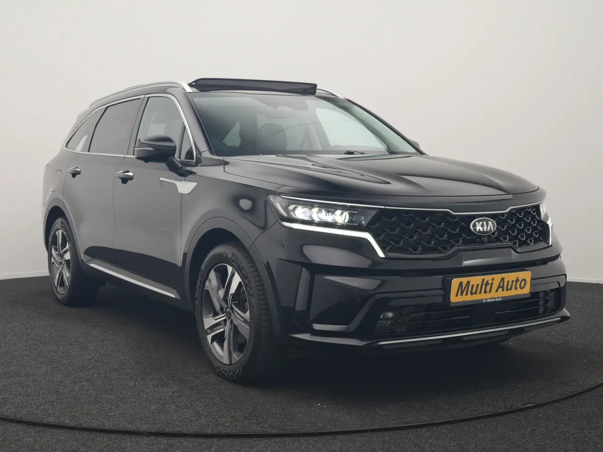 1.6 T-GDI 4WD DynamicPlusLine 265pk Dealer O.H. | Trekhaak Afn. | Panodak | Adaptive Cruise | 360 Camera | Bose Audio | Lederen Sportstoelen & Stuur Verwarmd | Keyless | Blis | Sfeerverlicht