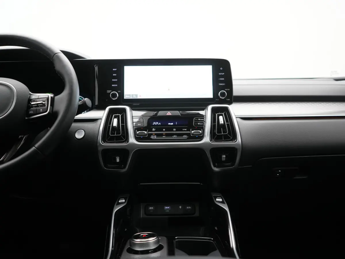 1.6 T-GDI 4WD DynamicPlusLine 265pk Dealer O.H. | Trekhaak Afn. | Panodak | Adaptive Cruise | 360 Camera | Bose Audio | Lederen Sportstoelen & Stuur Verwarmd | Keyless | Blis | Sfeerverlicht