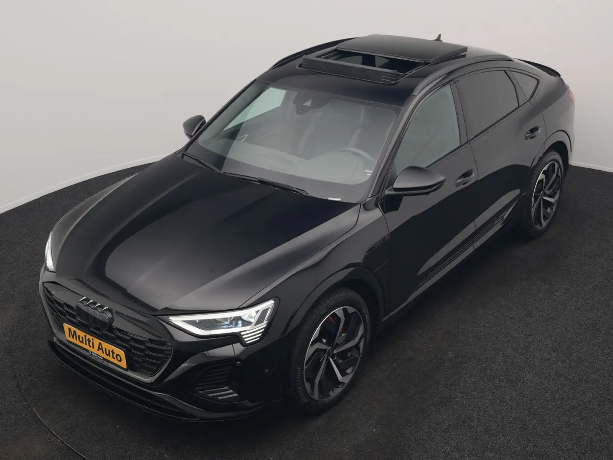 55 Quattro S edition 114 kWh 408pk Dealer O.H | Luchtvering | Panodak | Black Optic | Adaptive Cruise | 360 Camera | B&O Soundsystem | 21"L.M | Alcantara Sportstoelen Memory | Apple Carplay 