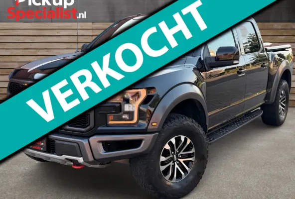 USA 3.5 V6 Ecoboost SuperCab Raptor , DIKSTE VAN NL!! , COMPLETE HISTORIE , BLACK ON BLACK ,