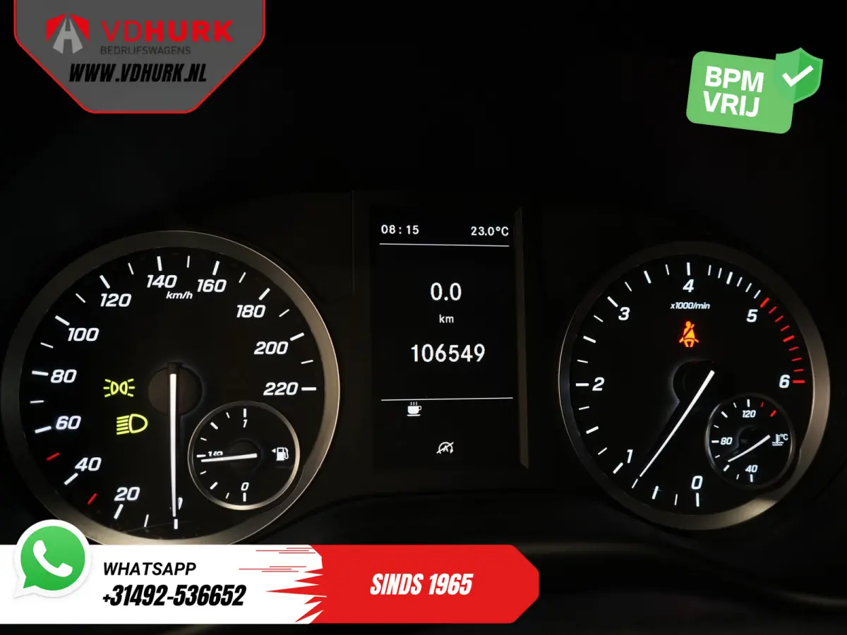 114 CDI L2 2x Schuifdeur/ LED/ Carplay/ Camera/ Cruise/ 17”LMV/ Trekhaak