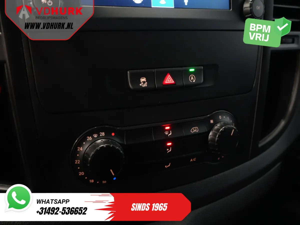 114 CDI L2 2x Schuifdeur/ LED/ Carplay/ Camera/ Cruise/ 17”LMV/ Trekhaak