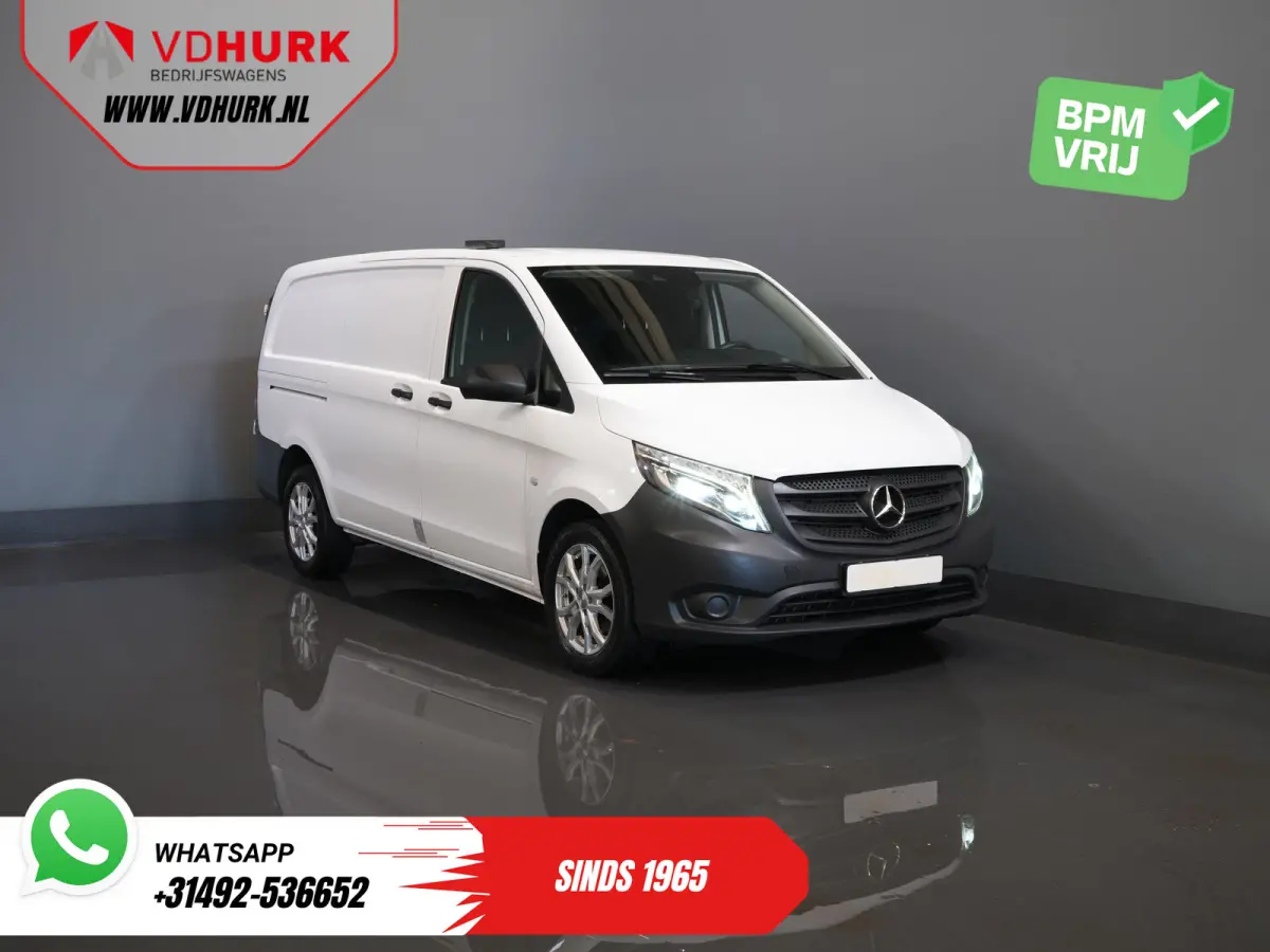 114 CDI L2 2x Schuifdeur/ LED/ Carplay/ Camera/ Cruise/ 17”LMV/ Trekhaak