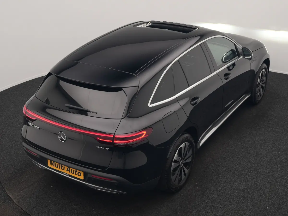 400 4MATIC 85 kWh 408pk Dealer O.H SOH 96.1% | Panodak | Adaptive Cruise | 360 Camera | Lederen Sportstoelen Massage & Verwarmd | Multibeam LED | MBUX Widescreen Navi | Keyless | Sfeerverlic