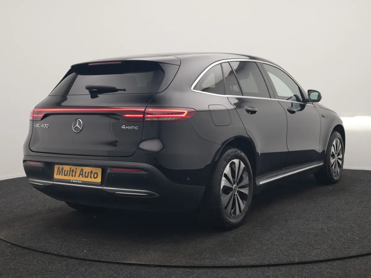 400 4MATIC 85 kWh 408pk Dealer O.H SOH 96.1% | Panodak | Adaptive Cruise | 360 Camera | Lederen Sportstoelen Massage & Verwarmd | Multibeam LED | MBUX Widescreen Navi | Keyless | Sfeerverlic