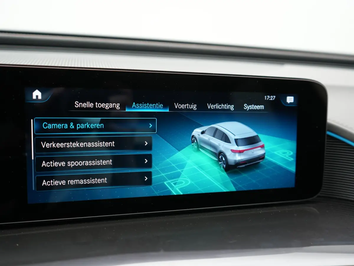 400 4MATIC 85 kWh 408pk Dealer O.H SOH 96.1% | Panodak | Adaptive Cruise | 360 Camera | Lederen Sportstoelen Massage & Verwarmd | Multibeam LED | MBUX Widescreen Navi | Keyless | Sfeerverlic