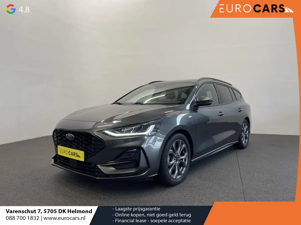 1.0 EcoBoost Hybrid 155 pk ST Line Aut. LED Winterpakket PDC VA+Camera Carplay Navi Adaptive Cruise Control Privacy Glass