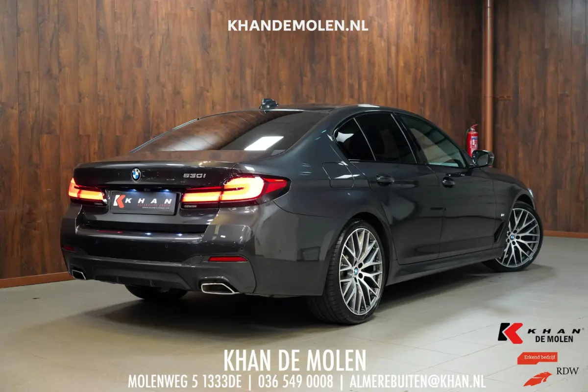 530i M-Sport M Sport|Pano|Leder|HUD|Dealer onderhouden