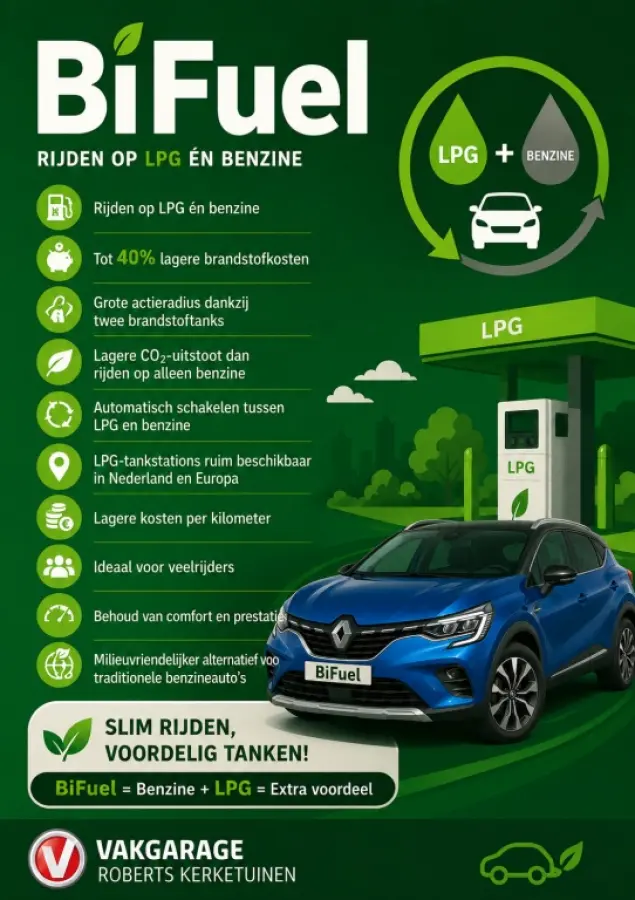 1.0 TCe Bi-Fuel Intens BOSE Leder Clima Camera Trekhaak