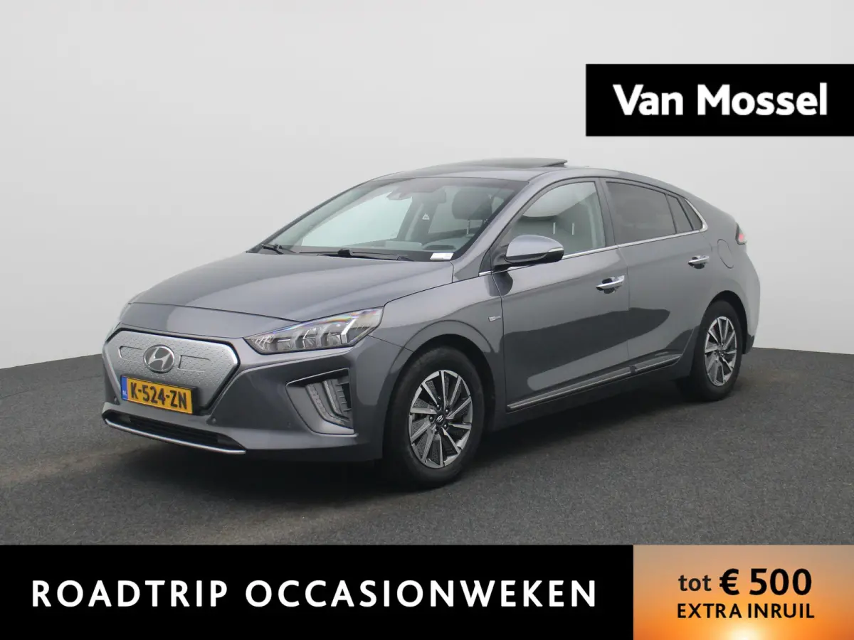 Premium EV 38 kWh | SCHUIFDAK | NAVIGATIE | CAMERA | STOELVERWARMING/KOELING | LEDER