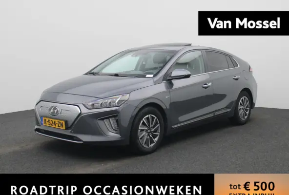 Premium EV 38 kWh | SCHUIFDAK | NAVIGATIE | CAMERA | STOELVERWARMING/KOELING | LEDER