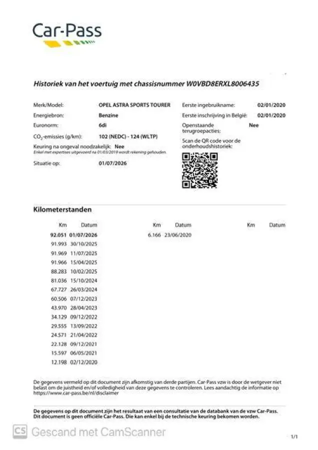 1.2 Benzine | Navigatie | Lage km's
