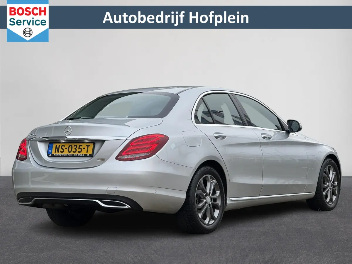 C180 Prestige Automaat | Nieuwe APK! | Navigatie | LED Verlichting | Dode Hoek Detectie | Panorama schuif/Kanteldak, Elektrisch | Stoelverwarming | PDC | Automatische Airco | 17"Lmv | Halfle