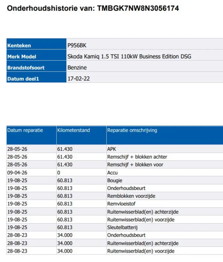 1.5 TSI 150Pk Automaat ACT Business Edition / Trekhaak / Pdc.+Camera / Airco-ecc./ Navigatie / Apk 05-2028