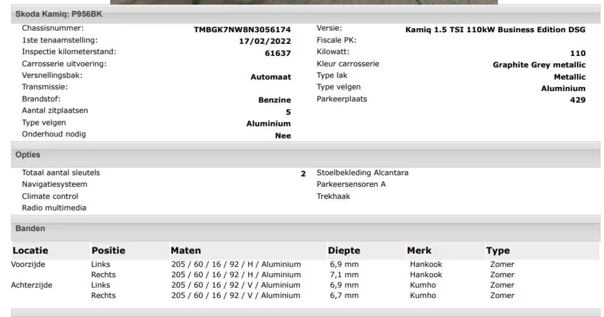 1.5 TSI 150Pk Automaat ACT Business Edition / Trekhaak / Pdc.+Camera / Airco-ecc./ Navigatie / Apk 05-2028