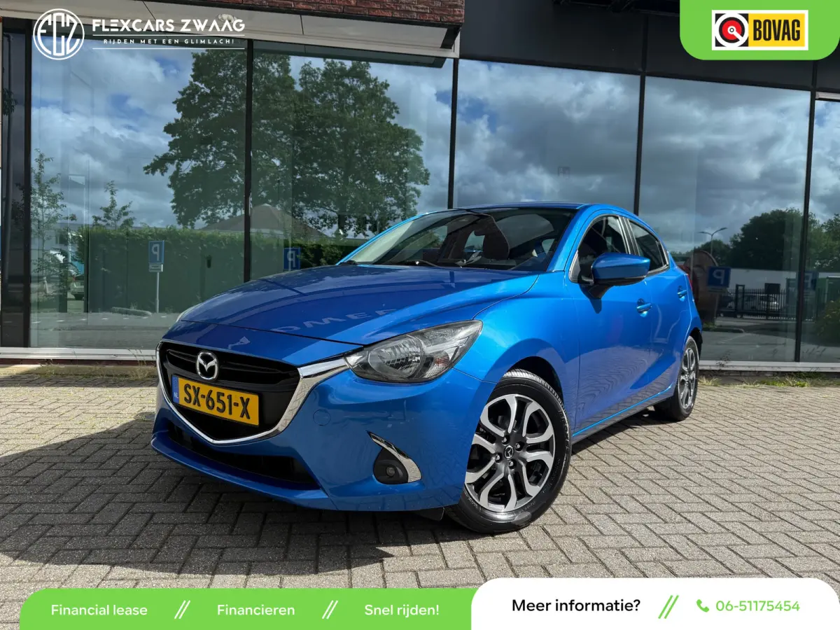 1.5 Skyactiv-G Dynamic+ - Navi - Airco - Parkeerhulp - Org.NL