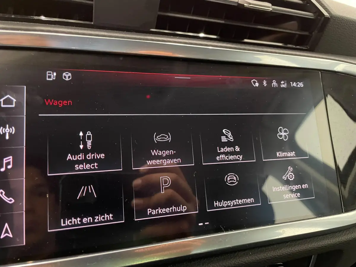 45 TFSI e S-tronic Navigatie Apple Carplay Android Auto Parkeersensoren Cruise Control Elektrische achterklep Virtual Cockpit Climate Control Lichtmetalen velgen
