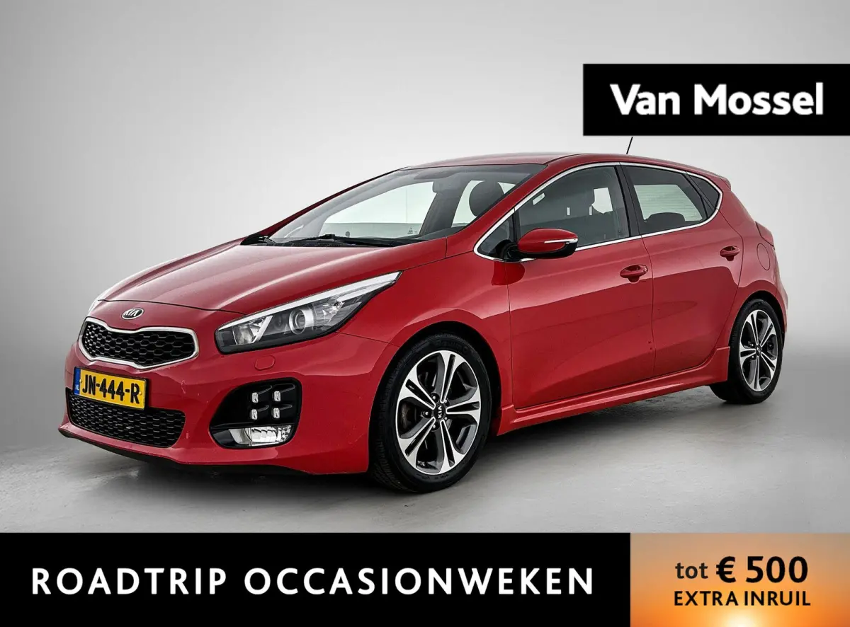 cee'd 1.0 T-GDi GT-Line | Keyless | Parkeer sensoren | Stoel/Stuur verwarming | Navigatie | Camera | Cruise control | Climate control | DAB |