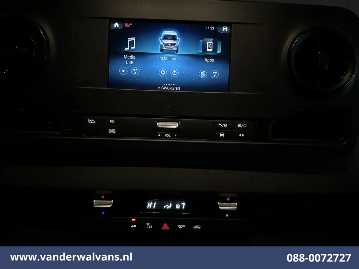 317 CDI 170pk L3H2 Euro6 Airco | Camera | Apple Carplay | Cruisecontrol Android Auto, Stoelverwarming, 270gr. Achterdeuren, Parkeersensoren, Bijrijdersbank