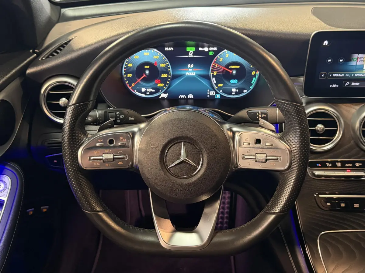 4MATIC 19"/Leder + memory l+r/Matrix LED/Dodehoek/Adaptieve cruise/360 camera/Stoelverwarming