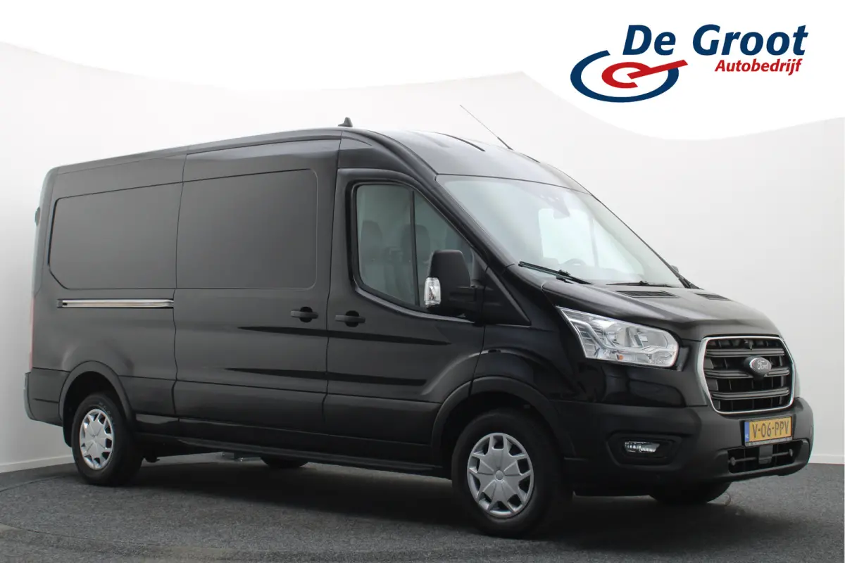 350 2.0 TDCI L3H2 Trend Leer, 3-Zits, Camera, Cruise, Apple Carplay, Rijstrooksensor, PDC, DAB