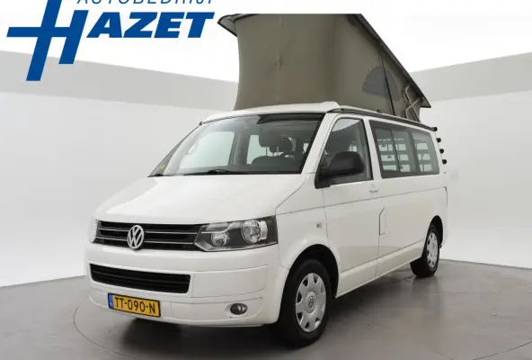 2.0 TDI 140 PK CALIFORNIA BEACH CAMPER 6-PERS. FABRIEKS CAMPER | STANDKACHEL | STOELVERW. | CAMERA | TREKHAAK