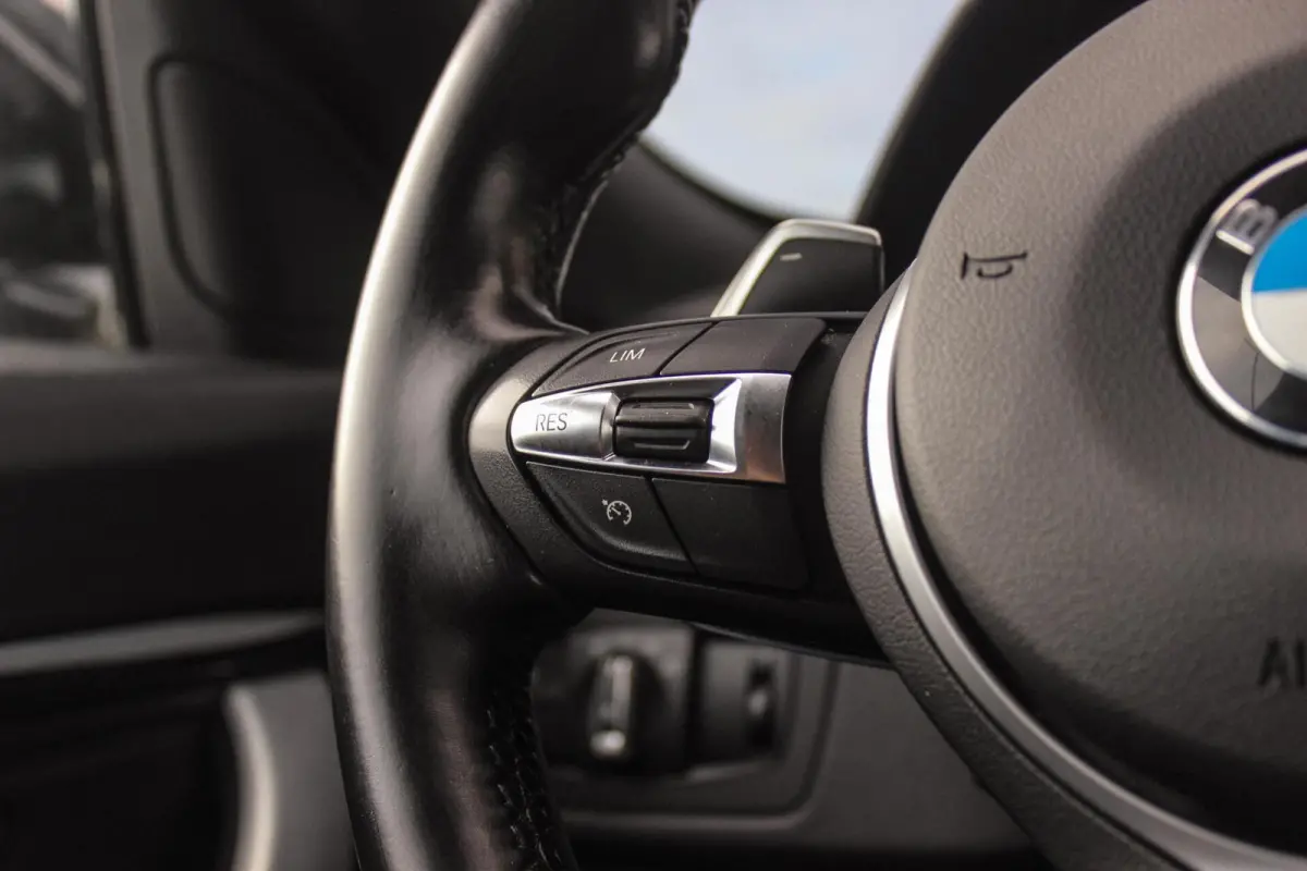 320i High Executive | Sport Line | NL auto | Keyless entry | Panoramadak | Xenon | HiFi audio | Navigatie Professional | Cruise control | M-sportstuur | PDC