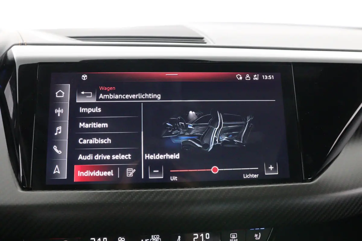 RS Edition One 650PK 93 kWh | Panodak | Unieke Editie! | Laser Led | Memory Seats | Carbon | Head-Up | Luchtvering | Audi Ceramic | Bomvol!!
