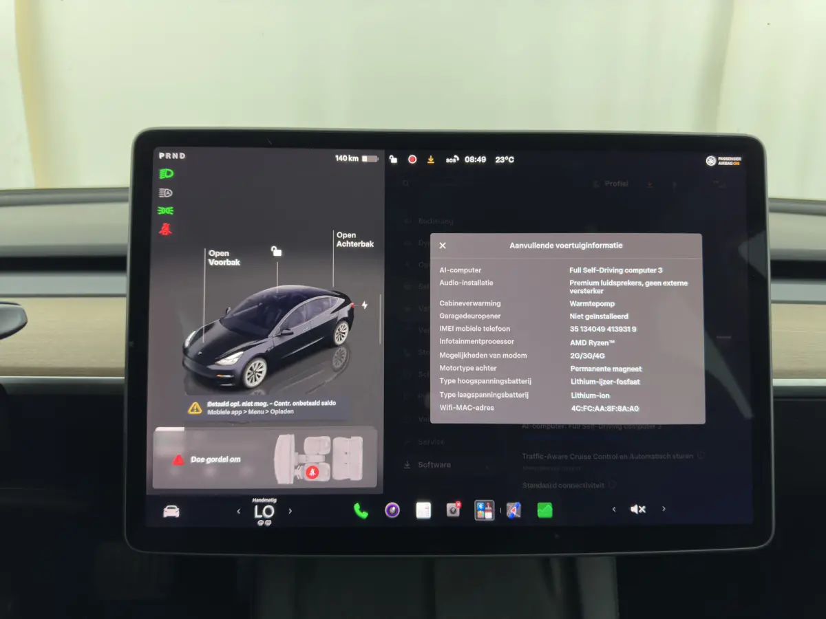 Standard RWD Plus 60 kWh [3-Fase-11kW] {SoH-90%} (INCL-BTW) Aut. *PANO | AUTOPILOT | LEATHER | KEYLESS | FULL-LED | MEMORY-PACK | TOPVIEW | DAB | CARPLAY | DIGI-COCKPIT | LANE-ASSIST | HEATE
